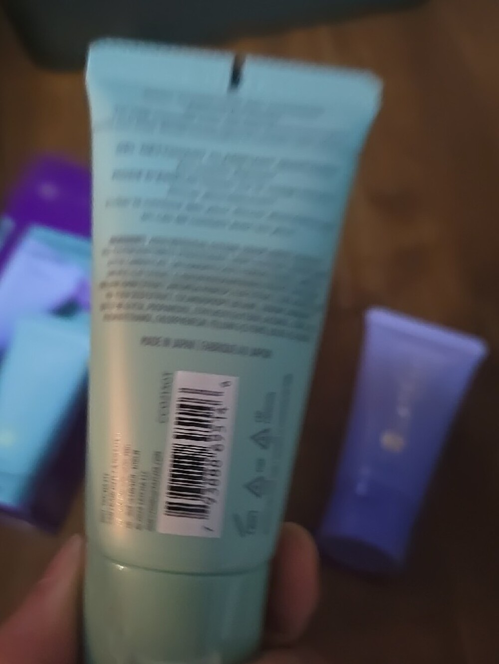 Tatcha Cleanser Duo – Purple & Teal Tubes - Picture 4 of 8